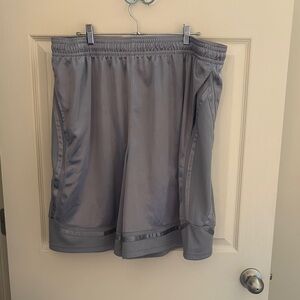 And1 Silver Performance Shorts